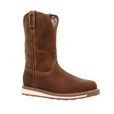 Shop DURANGO Men's Maverick WXP Timber Tan Western Wedge Work Boots (DDB0450). Buy best Boots from gritrsports.com | Reviews and Shipping options available