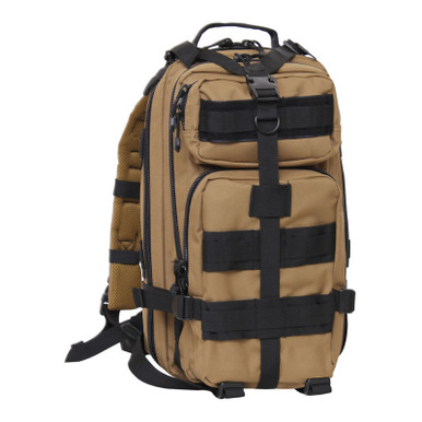 Shop ROTHCO Medium Transport 25L Coyote Brown/Black Backpack (2647). Buy best Backpacks from gritrsports.com | Reviews and Shipping options available