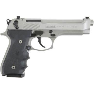 Shop BERETTA 92FS Brigadier 9mm 4.9in 2x15rd Inox SA/DA Pistol (J92F560M). Buy best Pistols from gritrsports.com | Reviews and Shipping options available