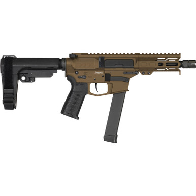 Shop CMMG Banshee MkGs 9mm 5in 33rd Midnight Bronze Pistol w/ Ripbrace (99A890F-MB). Buy best Pistols from gritrsports.com | Reviews and Shipping options available