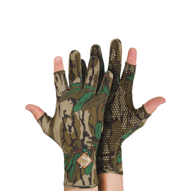 Shop DRAKE Performance Mossy Oak Greenleaf Stretch-Fit Shooter Turkey Gloves (OT0058-012). Buy best Gloves from gritrsports.com | Reviews and Shipping options available