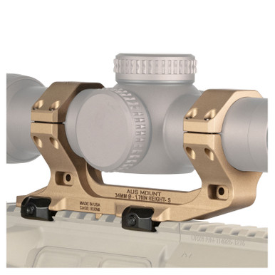 Shop REPTILIA AUS 34mm 1.70in Height FDE Scope Mount (100-241). Buy best Scope Mounts from gritrsports.com | Reviews and Shipping options available