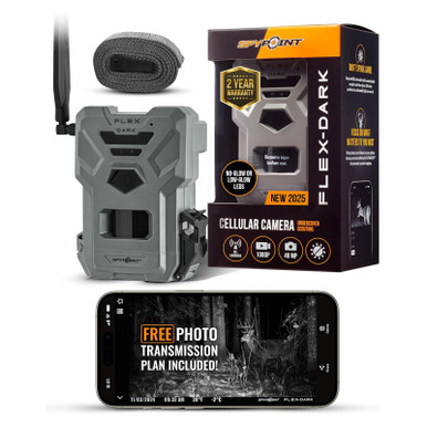 Shop SPYPOINT Flex-Dark Cellular Trail Camera (FLEX-DARK). Buy best Trail Cameras from gritrsports.com | Reviews and Shipping options available