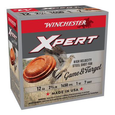 Shop WINCHESTER AMMO 12Ga 2.75in 25rd #7 Xpert High Velocity 1oz Shotshells (WE12GTHV7). Buy best Shotgun Shells from gritrsports.com | Reviews and Shipping options available