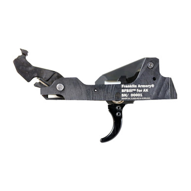 Shop FRANKLIN ARMORY BFSIII AK-C1 Binary Firing System For AK Platform Curved Trigger (03-50000-BLK). Buy best Triggers from gritrsports.com | Reviews and Shipping options available