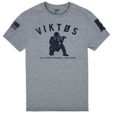 Shop VIKTOS Men's Varsity Ash Heather Tee (18900). Buy best SS Shirts from gritrsports.com | Reviews and Shipping options available