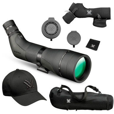 Shop VORTEX Crossfire HD 20-60x80 Angled Spotting Scope w/ Spotting Scope Case & Men's Flexfit Cap (CF-80A+C77-82+Hat). Buy best Spotting Scopes from gritrsports.com | Reviews and Shipping options available