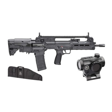 Shop SPRINGFIELD ARMORY Hellion 5.56mm 16in 2x30rd Black Bullpup Semi-Auto Rifle (HL916556B-GU25). Buy best Rifles from gritrsports.com | Reviews and Shipping options available