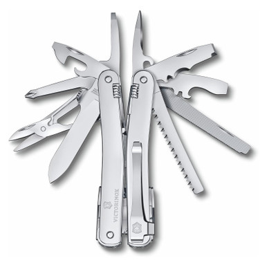 Shop VICTORINOX Silver Swiss Tool Spirit MX Clip (3.0224.MKB1). Buy best Multi-Tools from gritrsports.com | Reviews and Shipping options available