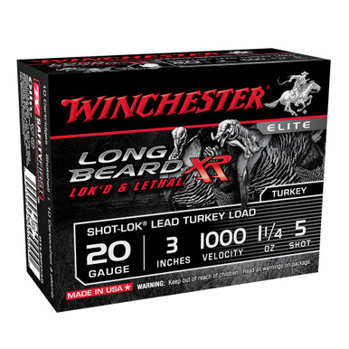 Shop WINCHESTER Long Beard XR 20Ga 1-1/4oz 3in #5 10rd Box Shotshells (STLB2035). Buy best Shotgun Shells from gritrsports.com | Reviews and Shipping options available