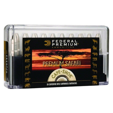 Shop FEDERAL Cape-Shok 375 H&H Mag 300 Grain Swift A-Frame Ammo, 20 Round Box (P375SA). Buy best Rifle Ammo from gritrsports.com | Reviews and Shipping options available