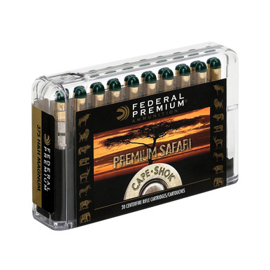 Shop FEDERAL Cape-Shok 458 Win. Mag 500 Grain Trophy Bonded Bear Claw Ammo, 20 Round Box (P458T2). Buy best Rifle Ammo from gritrsports.com | Reviews and Shipping options available