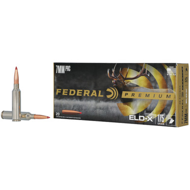 Shop FEDERAL Centerfire Rifle Ammunition 7mm Prc 175-Grain Eld-X (P7PRCELDX1). Buy best Rifle Ammo from gritrsports.com | Reviews and Shipping options available