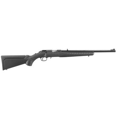 Shop RUGER American Rimfire Compact 22 WMR 18in 9rd Black Synthetic Stock Bolt-Action Rifle (8323). Buy best Rifles from gritrsports.com | Reviews and Shipping options available