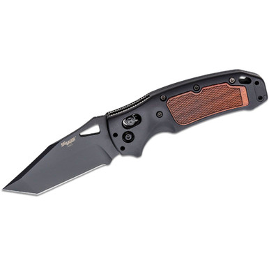 Shop HOGUE Sig K320 AXG Classic 3.5in ABLE Lock Tanto Anodize Heritage Walnut Wood Folding Knife (36367). Buy best Folding Knives from gritrsports.com | Reviews and Shipping options available