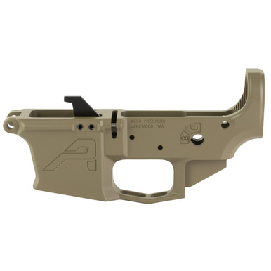 Shop AERO PRECISION EPC-9 - 9/40 Assembled Lower Receiver - FDE (C) (APAR620002AC). Buy best Lower Receivers & Frames from gritrsports.com | Reviews and Shipping options available