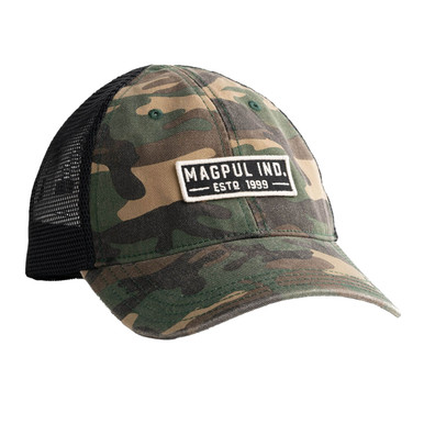 Shop MAGPUL Established Garment Washed Woodland Camo OSFA Trucker Hat (MAG1260-964). Buy best Caps from gritrsports.com | Reviews and Shipping options available