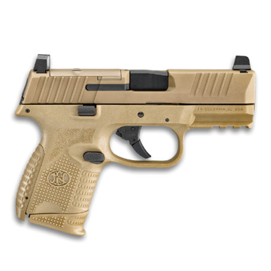 Shop FN 509 Compact MRD 9mm 3.7in 10rd Flat Dark Earth Semi-Automatic Pistol (66-100575). Buy best Pistols from gritrsports.com | Reviews and Shipping options available