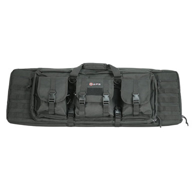 Shop G*OUTDOORS Double 36in Black Rifle Case (GPSDRC36-1). Buy best Rifle Cases from gritrsports.com | Reviews and Shipping options available