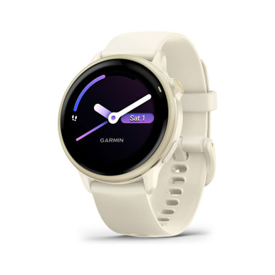 Shop GARMIN Vivoactive 6 Lunar Gold/Bone Band Smartwatch (010-02985-01). Buy best Smartwatches from gritrsports.com | Reviews and Shipping options available