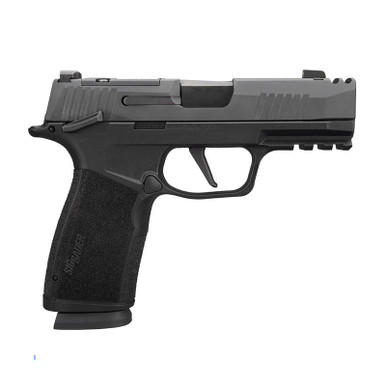 Shop SIG SAUER P365 XMacro Comp 9mm 3.1in 10rd Semi-Automatic Pistol, CA Compliant (365XCA-9-COMP-MS-CA). Buy best Pistols from gritrsports.com | Reviews and Shipping options available
