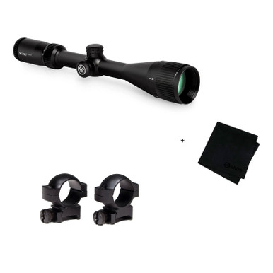 Shop VORTEX Crossfire II 6-18x44mm Dead-Hold-BDC Reticle 1in Riflescope w/ Hunter 1in Scope Rings and Microfiber Cleaning Cloth. Buy best Riflescopes from gritrsports.com | Reviews and Shipping options available