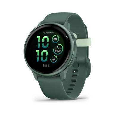 Shop GARMIN Vivoactive 6 Metallic Jasper Green/Jasper Green Band Smartwatch (010-02985-02). Buy best Smartwatches from gritrsports.com | Reviews and Shipping options available