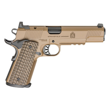 Shop SPRINGFIELD ARMORY 1911 TRP AOS 9mm 5in 3x 9rd Mags Coyote Brown Pistol (PC9129LRCBAOS). Buy best Pistols from gritrsports.com | Reviews and Shipping options available