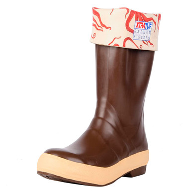 Buy OPEN BOX XTRATUF Women's 15" Salmon Sister Legacy- Octopus Print, Color: COPPER TAN, Size: 10 (22490-CTM-100) online. Find best prices for Xtratuf open box condition items at GritrSports.com. Shop for Xtratuf open box items on sale.
