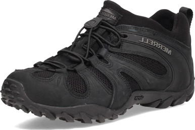Buy OPEN BOX MERRELL Men Cham 8 Stretch Tactical Boot, Color: Black, Size: 11 (J099405-11) online. Find best prices for Merrell open box condition items at GritrSports.com. Shop for Merrell open box items on sale.