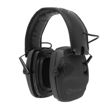 Shop GRITR Electronic Hearing Protection, Earmuffs for Noise Reduction, Black. Buy best Hearing Protection from gritrsports.com | Reviews and Shipping options available