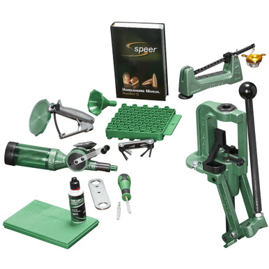 Shop RCBS Rock Chucker Supreme Green Master Reloading Kit (9366). Buy best Reloading Presses from gritrsports.com | Reviews and Shipping options available