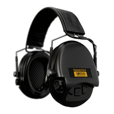 Shop NORMA USA Sordin Supreme Pro-X Slim Black PVC Headband (202299008). Buy best Hearing Protection from gritrsports.com | Reviews and Shipping options available