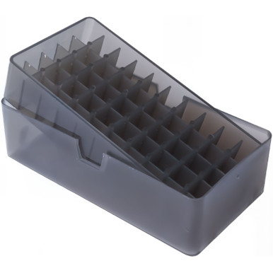 Shop MTM 50 Round Square Hole 38/357 Clear-Smoke Slip-Top Ammo Box (E50-38-41). Buy best Ammo Boxes from gritrsports.com | Reviews and Shipping options available