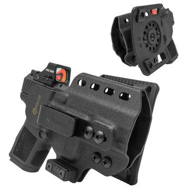 Shop GRITR OMNI IWB/OWB Ambidextrous Kydex Pistol Holster Fits Canik METE MC9 Series. Buy best Holsters OMNI from gritrsports.com | Reviews and Shipping options available