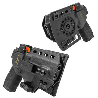 Shop GRITR OMNI IWB/OWB Ambidextrous Kydex Holster Fits Springfield Hellcat/Pro. Buy best Holsters OMNI from gritrsports.com | Reviews and Shipping options available