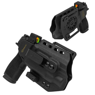 Shop GRITR OMNI IWB/OWB Ambidextrous Kydex Holster Fits Sig P365-XMACRO w/ TLR7-A. Buy best Holsters OMNI from gritrsports.com | Reviews and Shipping options available