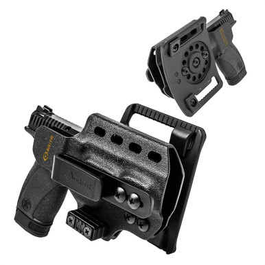 Shop GRITR OMNI IWB/OWB Ambidextrous Kydex Pistol Holster Fits S&W Bodyguard 2.0. Buy best Holsters OMNI from gritrsports.com | Reviews and Shipping options available