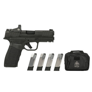 Shop SPRINGFIELD ARMORY Hellcat Pro OSP Compact 9mm Luger 3.7in 5x10rd Low Capacity Striker Pistol (HCP9379BOSPLC-GU25). Buy best Pistols from gritrsports.com | Reviews and Shipping options available