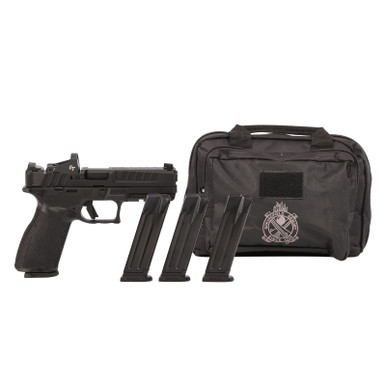 Shop SPRINGFIELD ARMORY Echelon 4.5F 9mm Luger 4.5in 5x15rd Full Length Frame Striker Pistol U-Dot Sights (EC9459B-U-15-GU25). Buy best Pistols from gritrsports.com | Reviews and Shipping options available