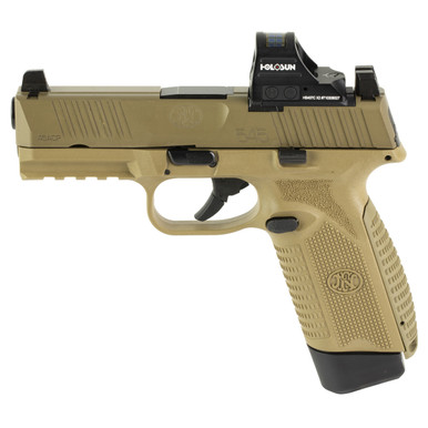 Shop FN AMERICA 545 MRD 45 ACP 4.1in 2x15rd Striker Fired Pistol w/ Holosun 407C (66-101918). Buy best Pistols from gritrsports.com | Reviews and Shipping options available