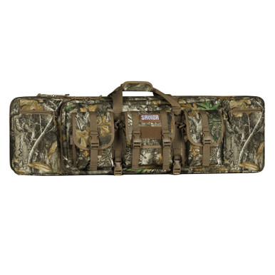 Shop SAVIOR EQUIPMENT Camo American Classic 36in Realtree Edge Double Rifle Bag (RB-3612DG-V1-EDGE). Buy best Rifle Cases from gritrsports.com | Reviews and Shipping options available