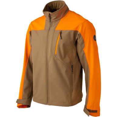 Shop BERETTA Daybreak Otter & Orange Softshell Jacket (GU385T244708D8). Buy best Jackets from gritrsports.com | Reviews and Shipping options available