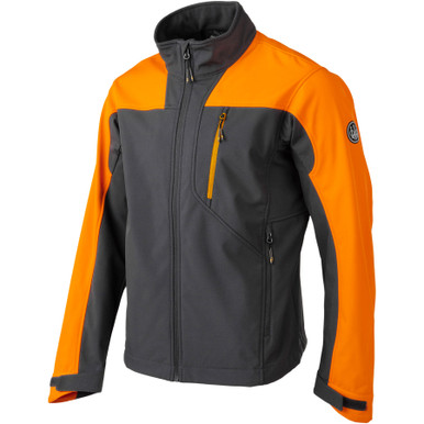 Shop BERETTA Daybreak Charcoal And Blaze Orange Softshell Jacket (GU385T2447096A). Buy best Jackets from gritrsports.com | Reviews and Shipping options available