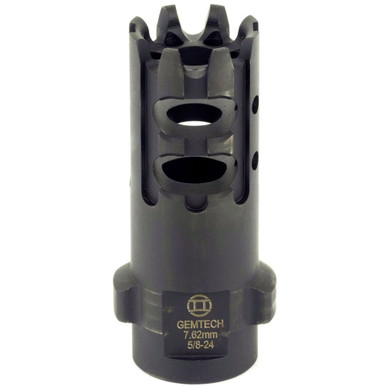 Shop GEMTECH QUICKMOUNT 7.62mm Carbon Cutting Threaded 5/8-24 Muzzle Brake (12155). Buy best Muzzle Devices from gritrsports.com | Reviews and Shipping options available