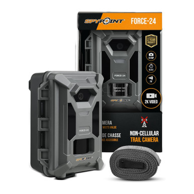 Shop SPYPOINT Force-24 Non-Cellular Trail Camera (FORCE-24). Buy best Trail Cameras from gritrsports.com | Reviews and Shipping options available