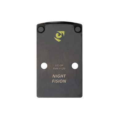 Shop NIGHT FISION Optic Mounting Plate for Sig Sauer Pro Cut P320 to RMR Footprint (SIG-OP-RMR-P320). Buy best RDS Mounts from gritrsports.com | Reviews and Shipping options available
