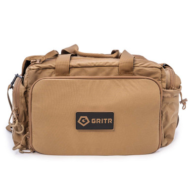 Shop GRITR Tactical Range Bag for Handguns & Ammo, Flat Dark Earth. Buy best Bags from gritrsports.com | Reviews and Shipping options available