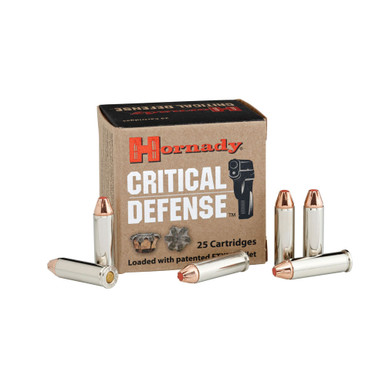 Shop HORNADY Critical Defense 32 H&R 80 Grain FTX Ammo, 25 Round Box (90060). Buy best Handgun Ammo from gritrsports.com | Reviews and Shipping options available