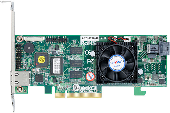 Areca ARC-1216-4x (12 Gb/s SAS/SATA RAID Adapters)